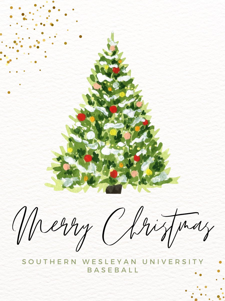 Merry Christmas from the SWU Baseball family to yours!🎄⚾️