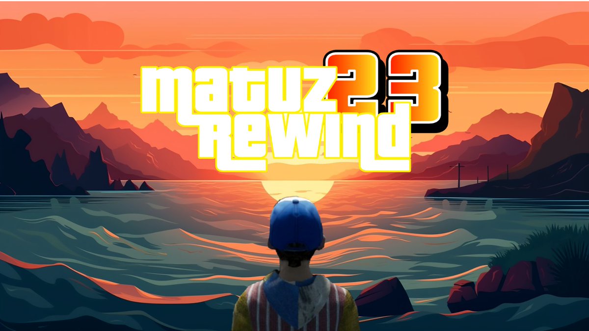 Fandolator9's tweet photo. Te caes, y te levantas...

Matuz Rewind 2023 | Se estrena en 4 días! https://t.co/prwlpVoyU7