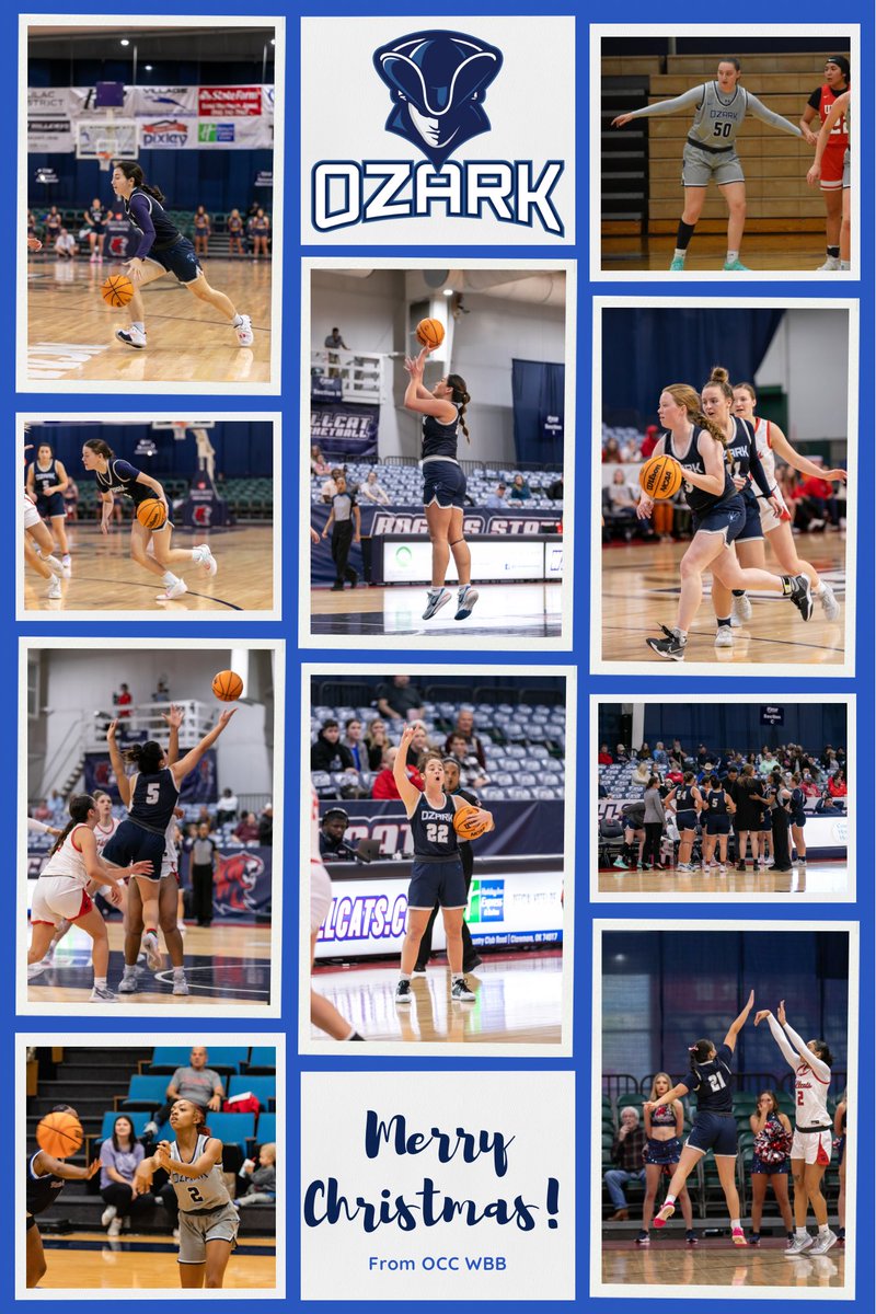 Ozark WBB wishes you all a very merry Christmas!