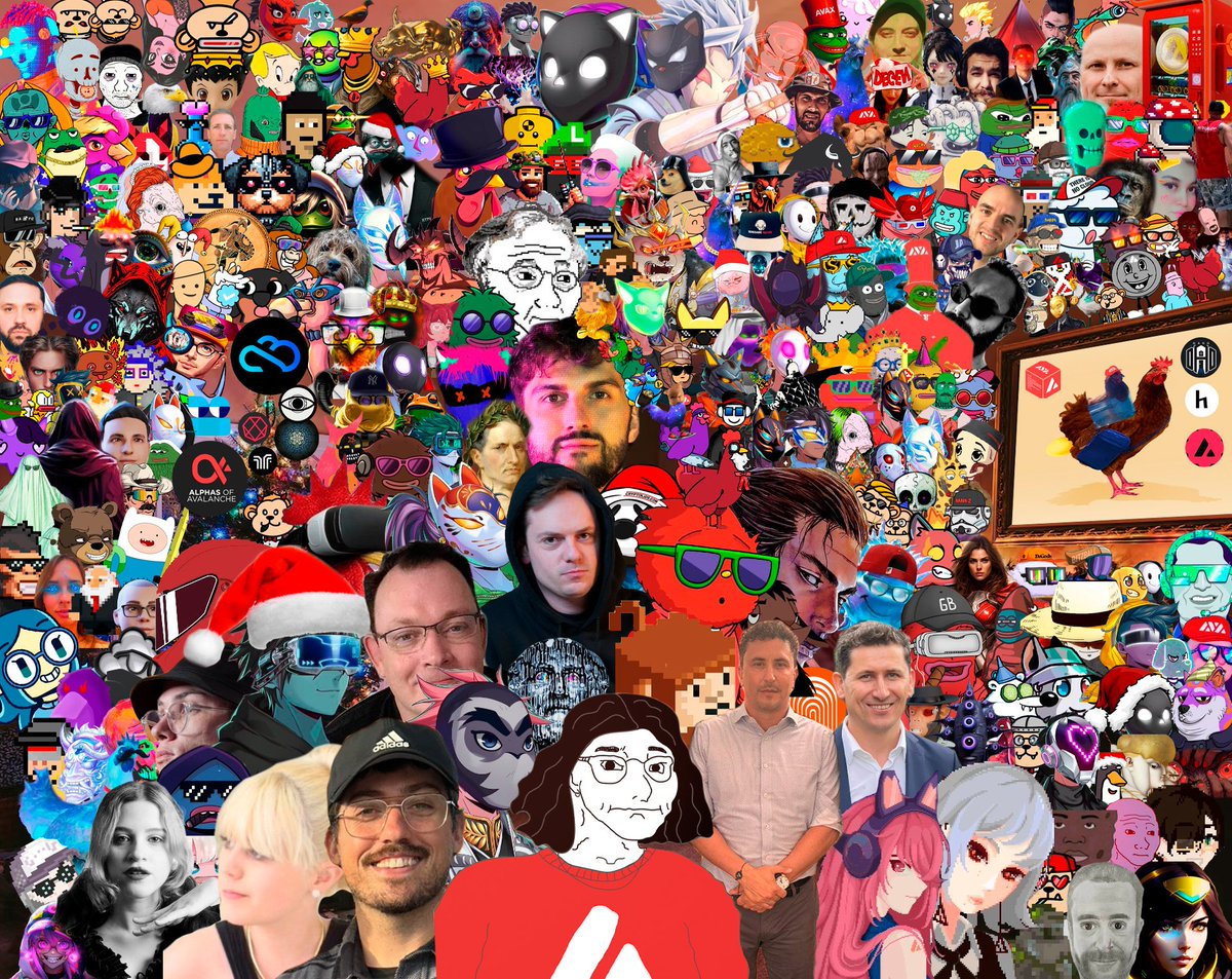 0xa_maxwell's tweet photo. Adding every member of the #AVAX community who comments on this post until December 25th. 🎄☀️

[CHRISTMAS DAY] 🔺🎄⭐️

Thanks to everybody who supported this daily dynamic. This is the proof of what being an #Avalanche Avanger means. We're here in the ups and downs, and we'll stay for a long time

Happy holidays to everyone!!