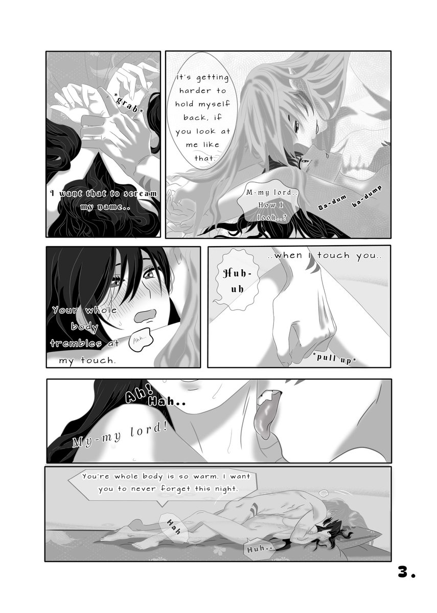 Third page of #SomethingNew 
Enjoy everybody 🤤😈
#SessRin #Sesshomaru