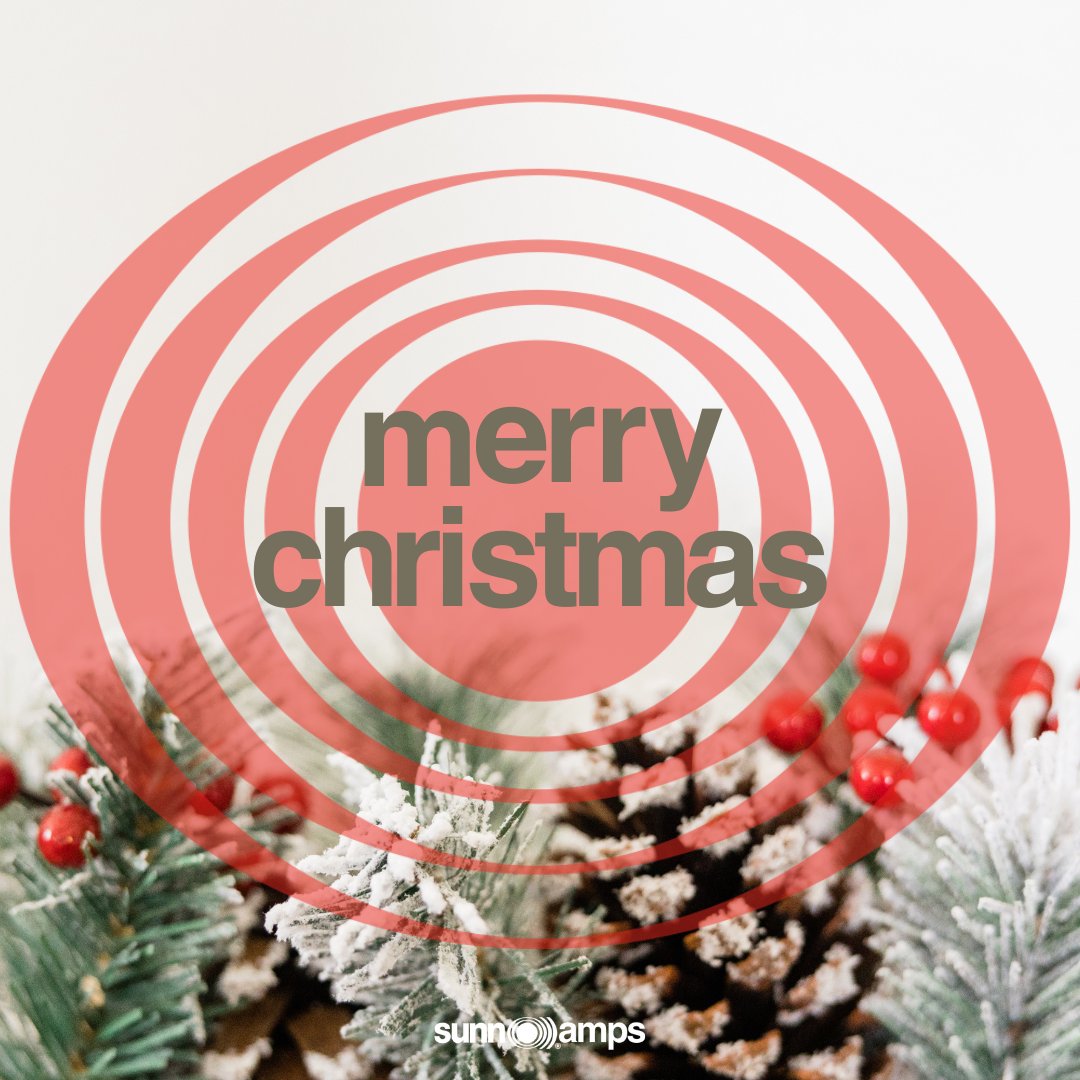 Merry Christmas and Happy Holidays from Sunn Amps!
#sunnamps