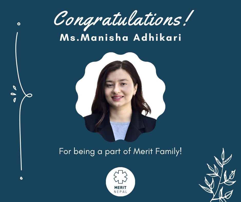 Congratulations for stepping into the spotlight for #WMY2023_24. 🌟
A heartfelt welcome to the vibrant souls from Merit Pokhara Council. Your zeal has earned you a golden pass into our family, and we can't wait to see the ripples of change you create.
#MeritNepal #Act4Impact
