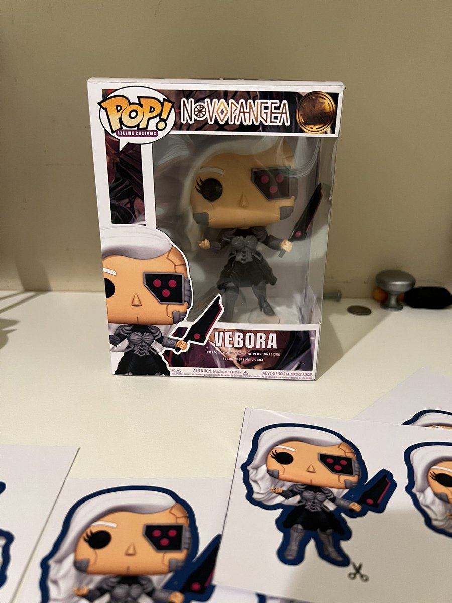 It happened! My wife GOATED Christmas. She brought Vebora from <a href="/Novopangeaio/">Novopangea</a> to life as a <a href="/OriginalFunko/">Funko</a>.  Thank you love!

#funkopop #waxians <a href="/WAX_io/">WAX</a>