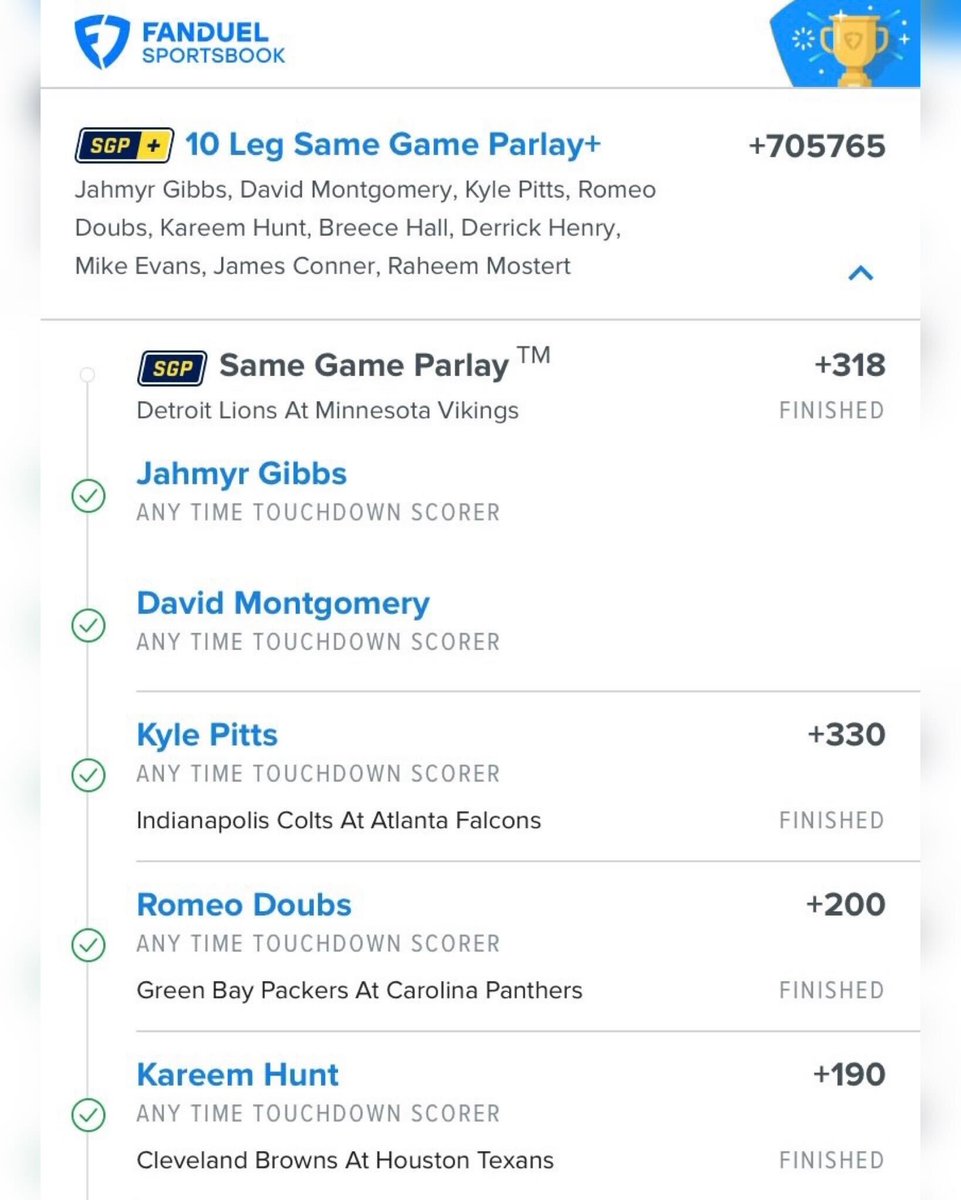 br_betting's tweet photo. $25 TD PARLAY CASHED FOR $176K 😱

IT'S A CHRISTMAS MIRACLE.

(via @FDSportsbook) https://t.co/yEwsBkogJ7