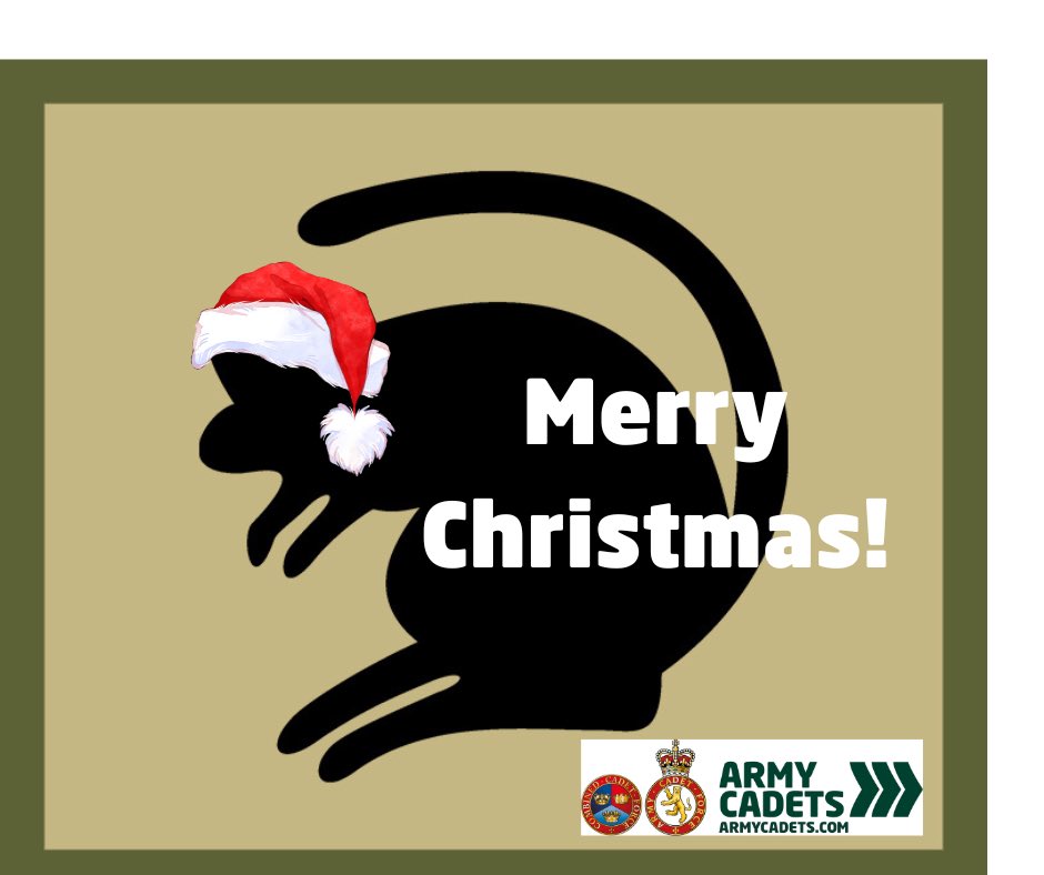 Wish all our Cadets, CFAVs, their families, friends and our supporters a very Merry Christmas! #GoingFurther #InspireToAchieve @ArmyCadetsUK 🎄🎅🏼