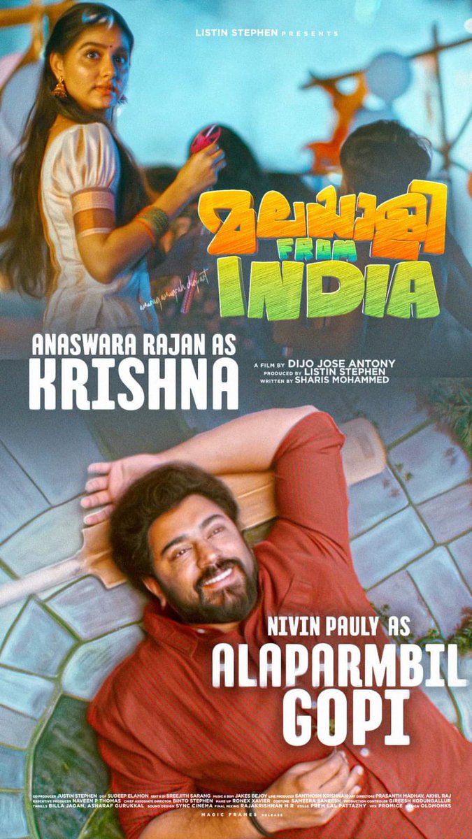 BOSouthIndian's tweet photo. Interesting Promo, Bring That Entertainer Back !!

#MalayaliFromIndia 

#NP43 #NivinPauly #DijoJoseAntony https://t.co/p0GPgTRWJH