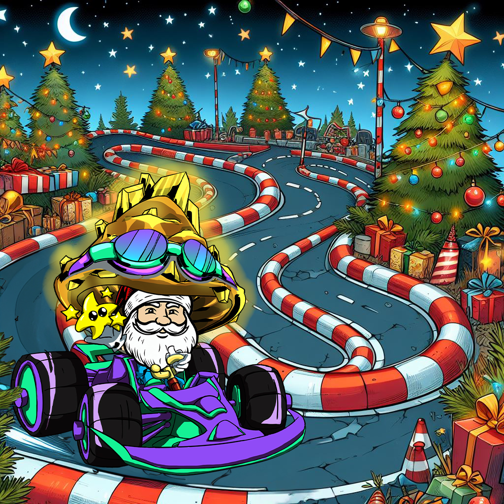 The Mushroom Racers team would like to wish everyone happy holidays! 🎄

What a year this has been 😌 We're excited for 2024 with everything that's brewing in the whole Solana ecosystem 🎇

We hope you're enjoying some time off or with your families, and the recent $SOL charts 🥳