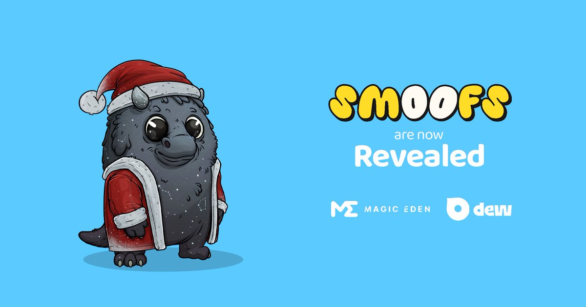 thesmoofs's tweet photo. Ho ho ho, Merry Christmas! 

Santa is in town and Smoofs are the gift.

Art is revealed now. Show us your favourite ones. 👇🏻 https://t.co/JuSk7axjdh