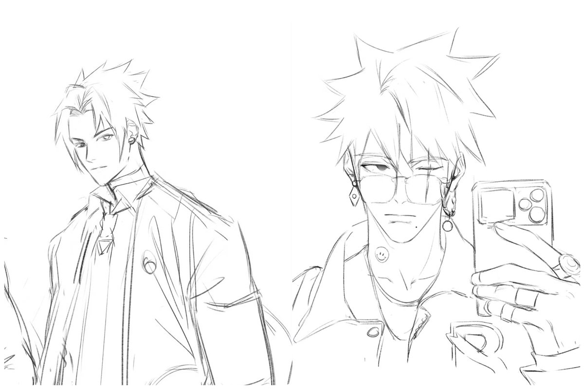 Wip Sasuke x Kakashi (please, kks is btm
