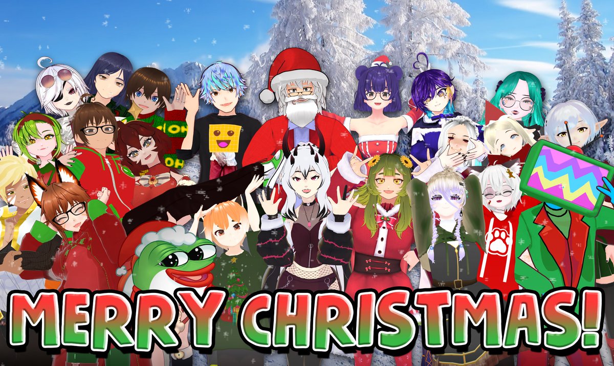 Annd the FINAL CHRISTMAS PHOTO! had a great day today! and so glad to know so many amazin talented peeps! 🥹🥹🥹