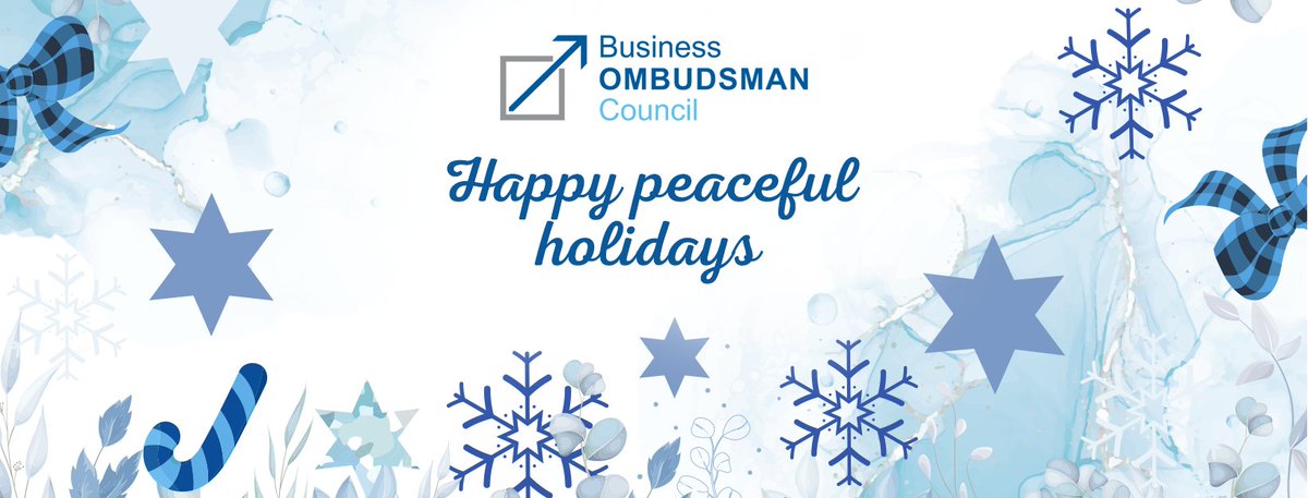 Merry Christmas and Happy peaceful New Year! #UkrainePrevails #SlavaUkraini #Christmas #BusinessOmbudsman #support_business