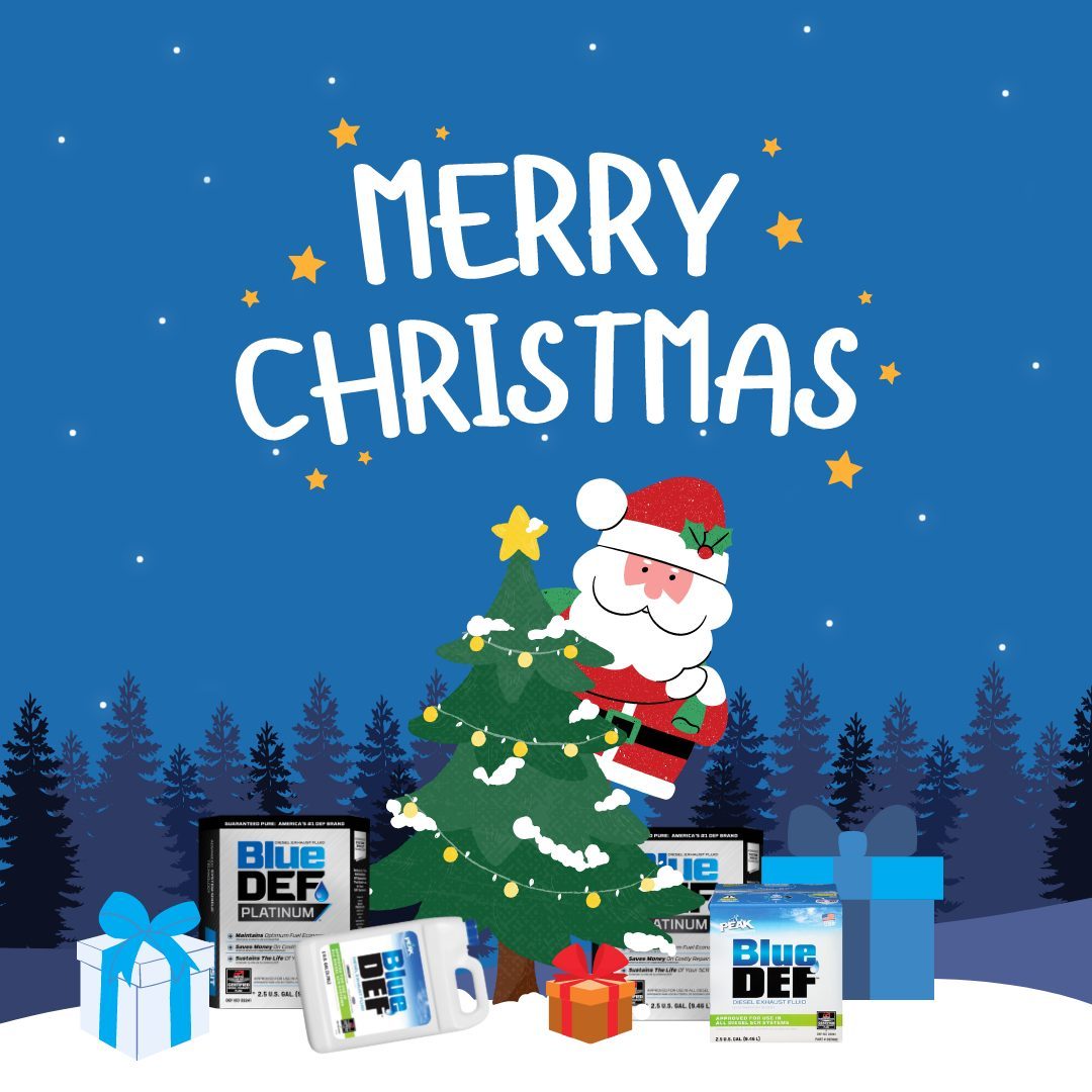 Merry Christmas to all whom celebrate! We hope you had some #BlueDEF under your tree this year! #Christmas