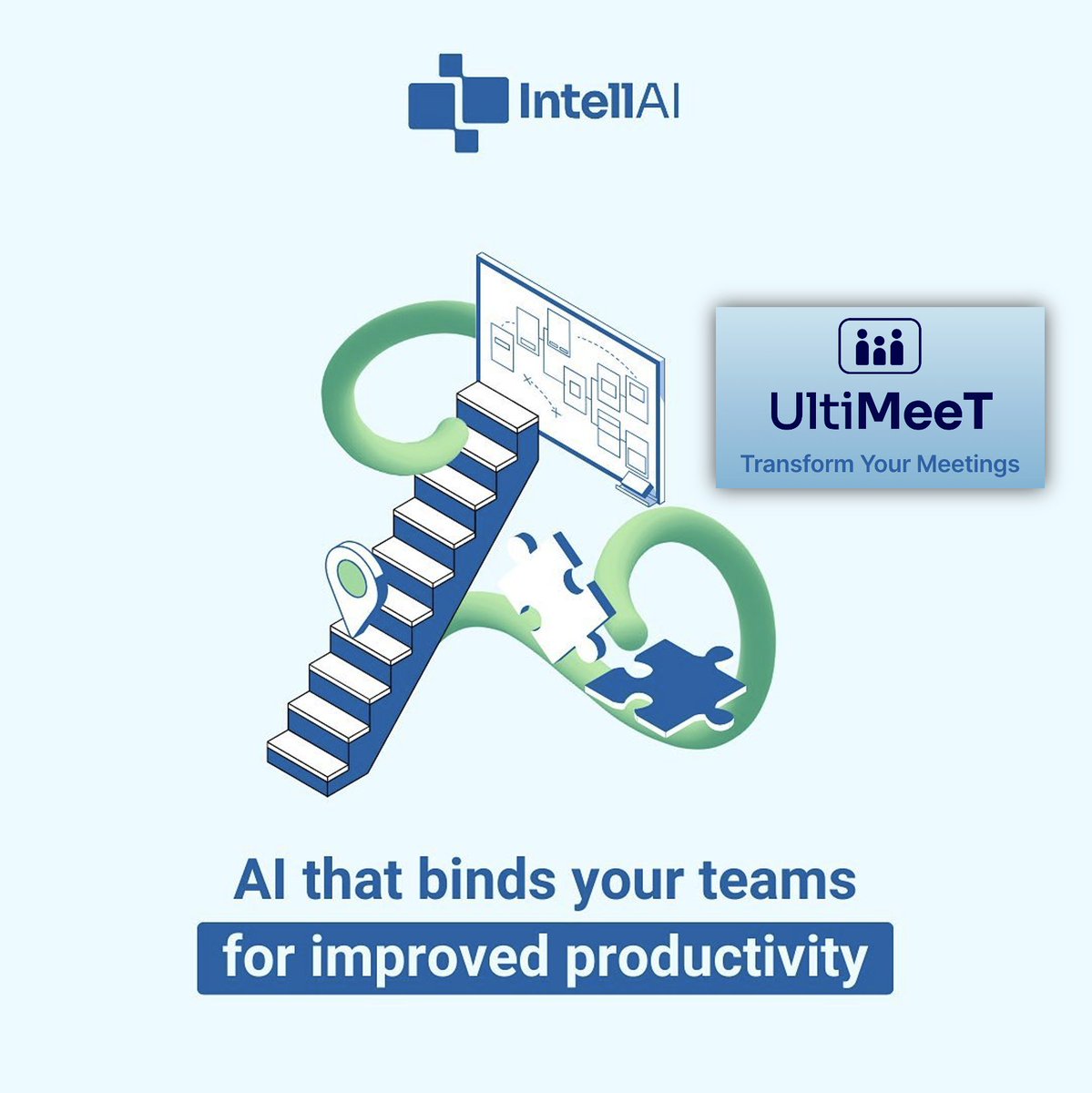 utpal_bob's tweet photo. Introducing #UltiMeeT - the future of meeting management!
Our innovative #GenerativeAI powered platform is designed to streamline your meetings, making them more efficient and productive. Say goodbye to unstructured discussions and hello to focused, outcome-driven gatherings.
Website : https://t.co/kqDvL6aRRO
Exciting Features of UltiMeeT:
📅 Smart Scheduling: Finds the perfect time for everyone, effortlessly.
📝 Real-Time Minutes: Captures your discussions accurately as they happen.
🎯 Action Item Tracking: Ensures follow-ups are clear and managed.
🤖 AI-Powered Summaries: Get quick, insightful recaps of your meetings.
🔒 Voice Biometrics: Enhance security and personalisation with cutting-edge voice recognition.
Transform your meetings with UltiMeeT's innovative features.
#UltiMeeT #IntellAI #MeetingManagement #GenerativeAI #VoiceBiometrics #Innovation #Productivity #teamproductivity