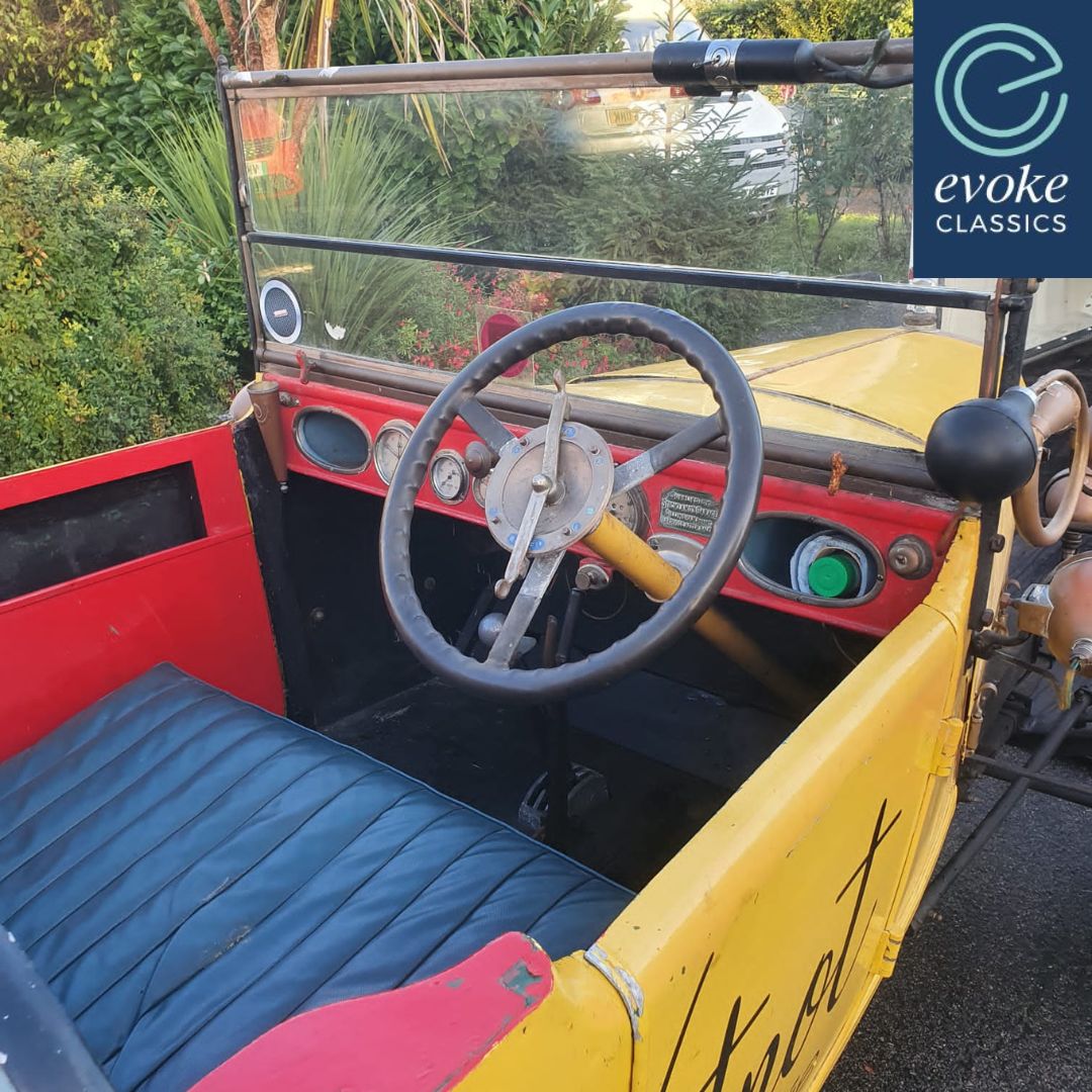 EvokeClassics's tweet photo. LIVE AT AUCTION
1924 Austin 12 Boat Tail
https://t.co/QbwtufgG1y
+ Charming, Charismatic, Captivating
+ Private plate valued at £2,500
+ Drum brakes
+ Electric start
+ Private plate valued at £2,500 included in the sale
#Austin12 #BoatTail #ClassicAustin https://t.co/Zq72GJBcJC