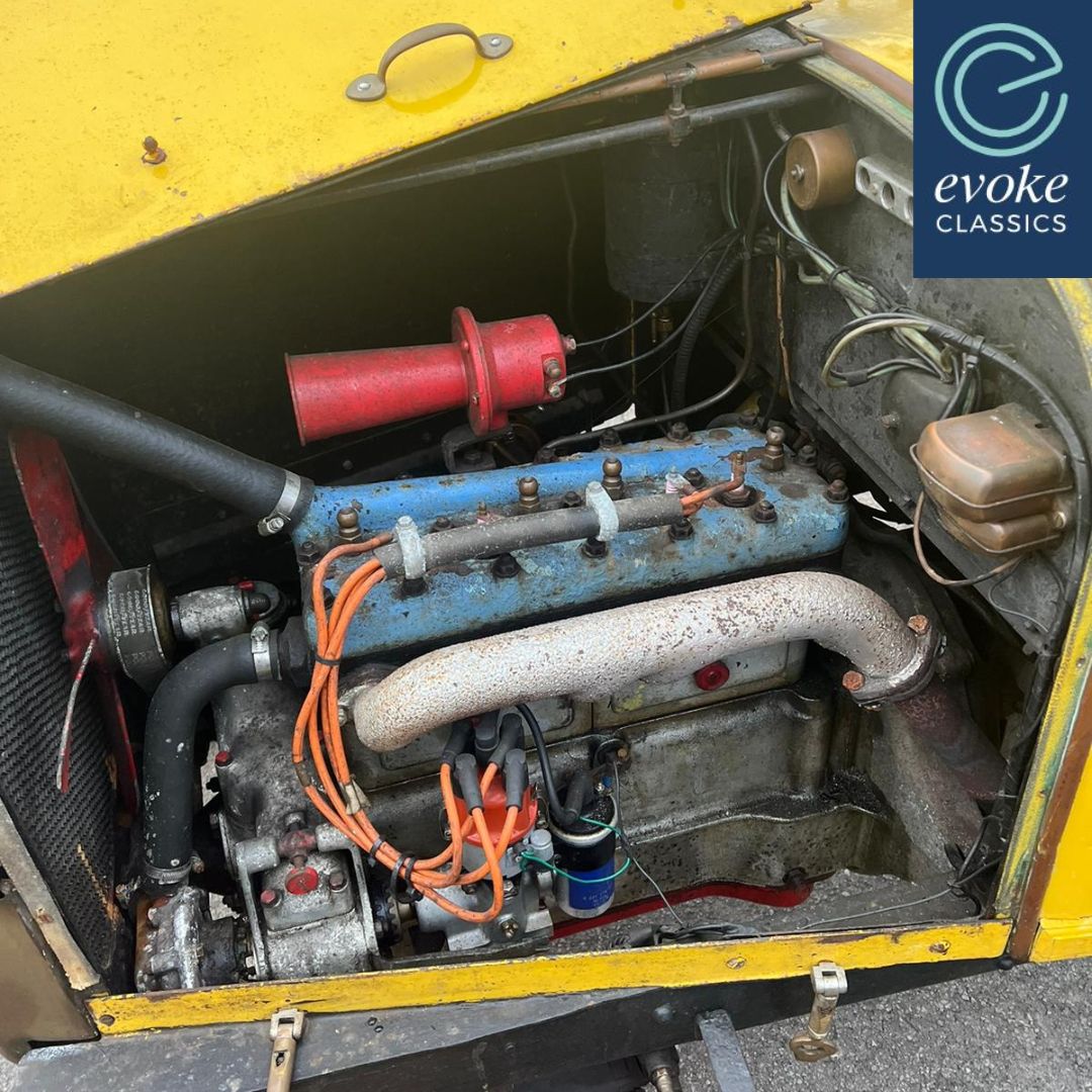 EvokeClassics's tweet photo. LIVE AT AUCTION
1924 Austin 12 Boat Tail
https://t.co/QbwtufgG1y
+ Charming, Charismatic, Captivating
+ Private plate valued at £2,500
+ Drum brakes
+ Electric start
+ Private plate valued at £2,500 included in the sale
#Austin12 #BoatTail #ClassicAustin https://t.co/Zq72GJBcJC