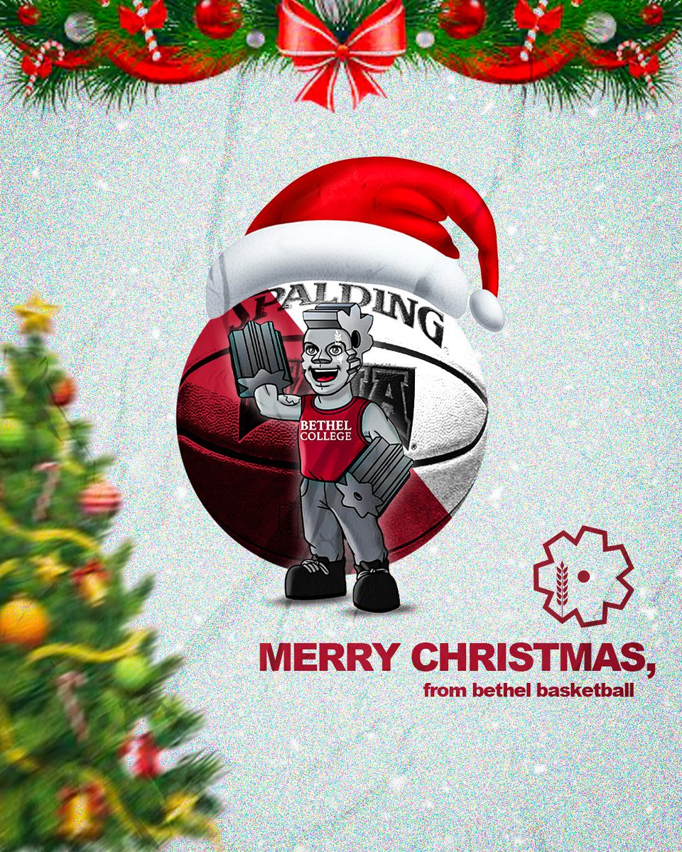 Merry Christmas from Bethel College hoops 🏀🎄
