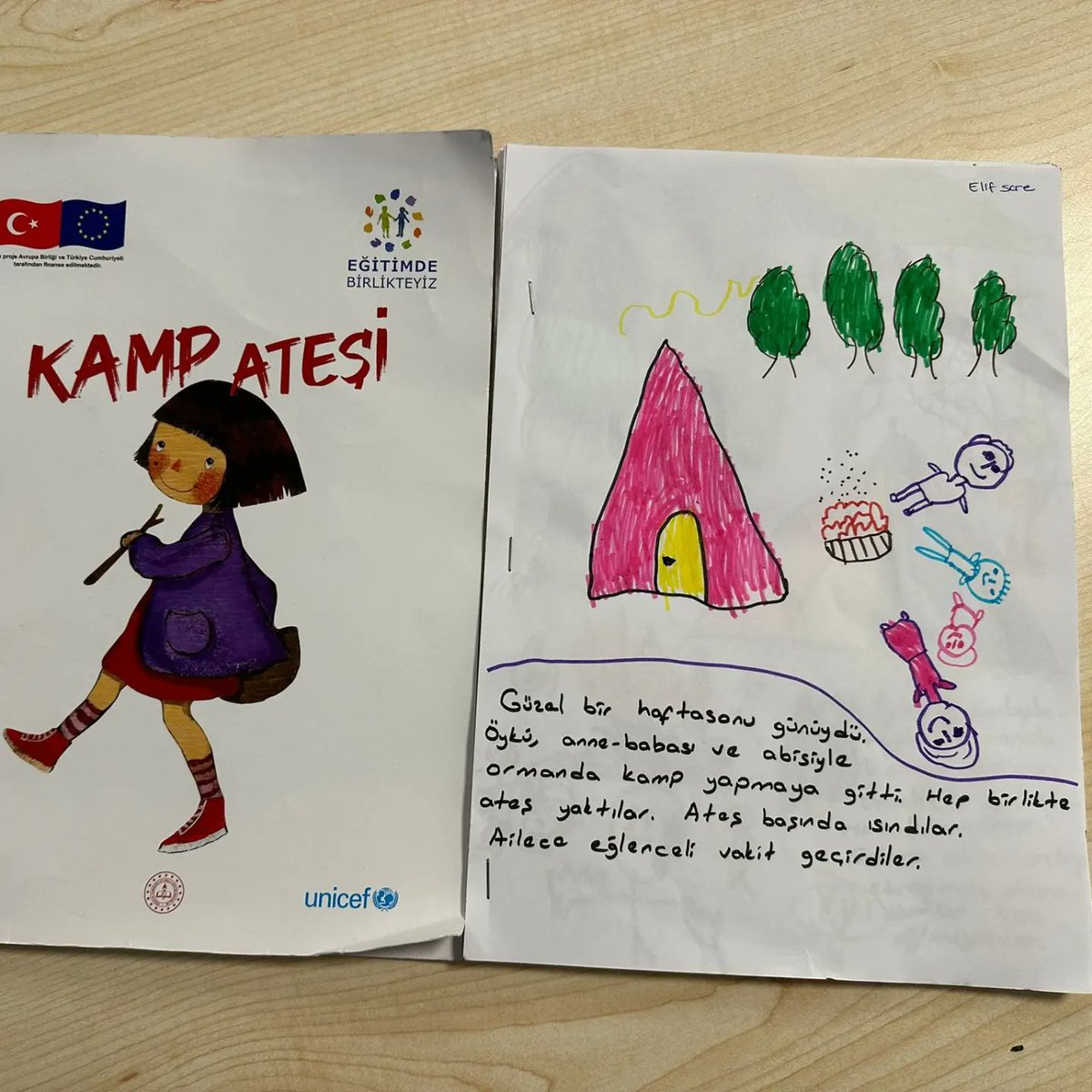 svrkmehmetcik's tweet photo. Dilimizin Zenginlikleri Projesi kapsamında anasınıf şubelerimizden
4/H sınıf öğretmeni Esra SEYMENOĞLU aile ve çocukların birlikte katılım gösterdiği faaliyet kapsamında "Kitabın Kayıp Sayfaları" isimli aile-çocuk etkinliğini gerçekleştirmiştir. #bigep #metip https://t.co/iMSfS7udOA