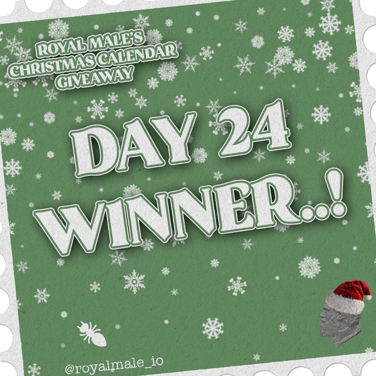Had to sneak away from the Dinner table to announce... 

📯WINNER of DAY 24 is...📯

Ridnime
@Ridnime 
 
Congrats on WINNING a @TheAntzNest NFT...and Welcome to The Colony...❗️💪🏽🎁 
 🥳

DAY 25 has already started...WIN $100 of $BTC... 👀

#GiveawayAlert #ChristmasFun