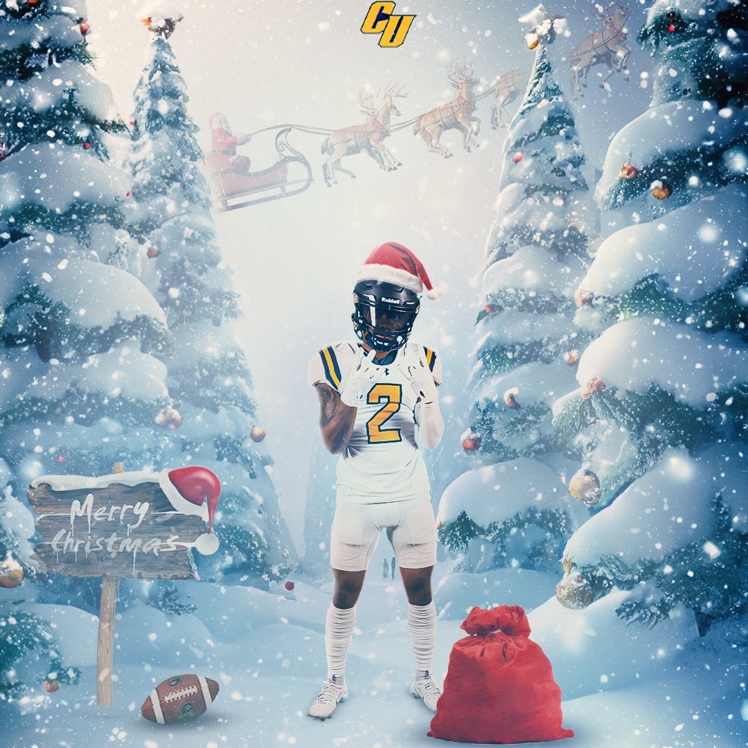 Thank you <a href="/trestonwomack/">Coach Womack</a> hope you have a Merry christmas as well ❤️.