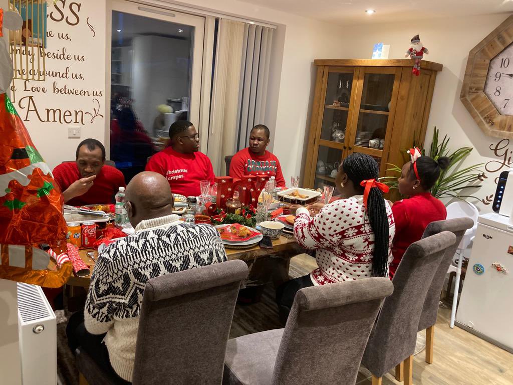 Christmas is a time when families get together and celebrate. Merry Christmas.