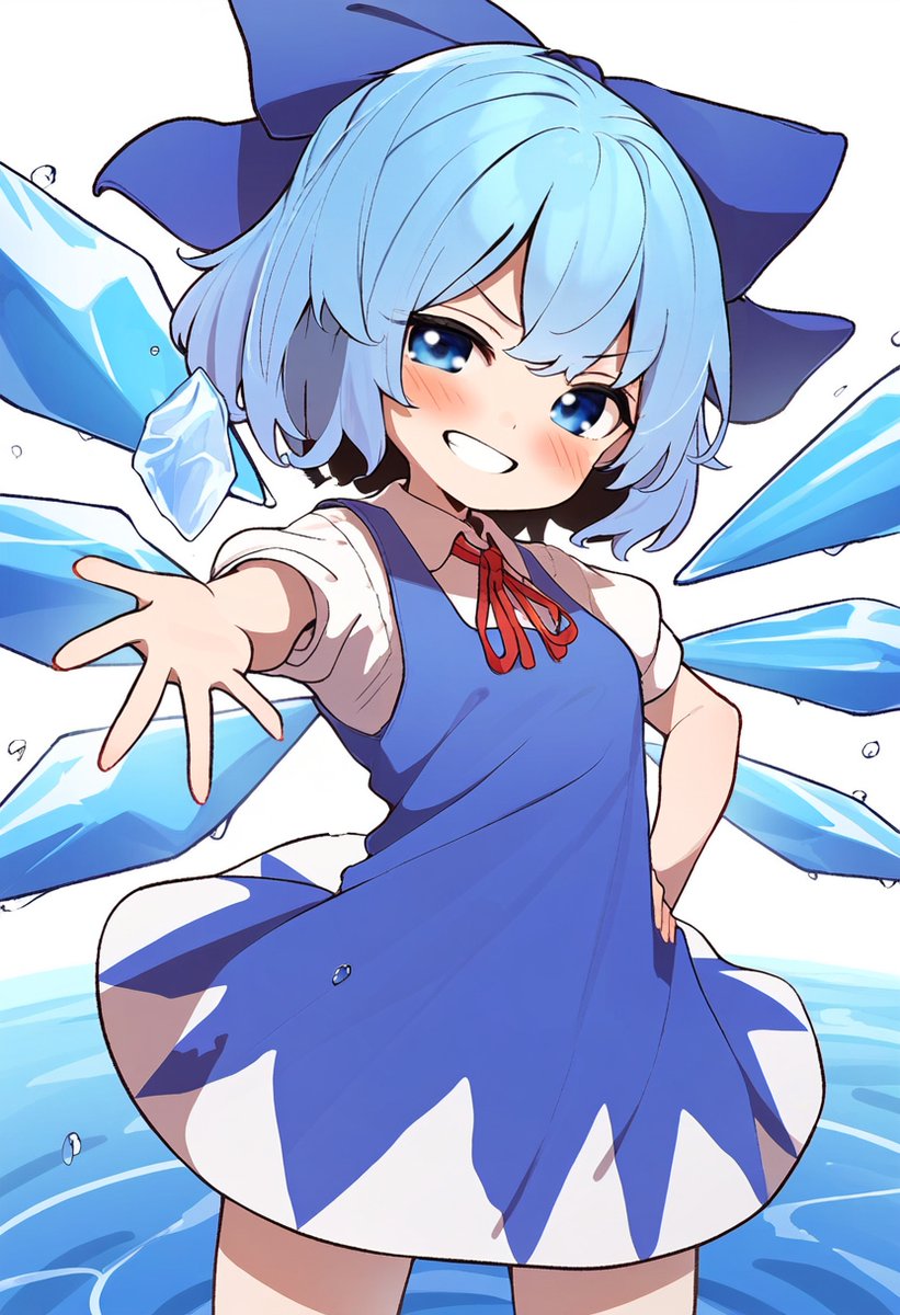 elimo28330096's tweet photo. チルノ #aiart https://t.co/8sOLLhVrg6