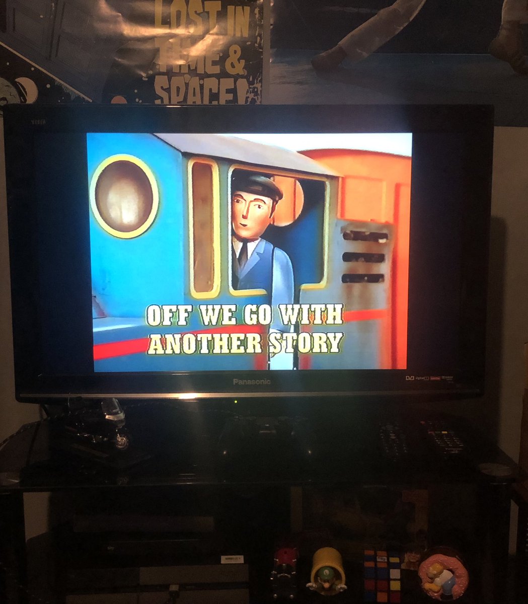 Using my new VCR and DVD combo… and it works beautifully!! :D