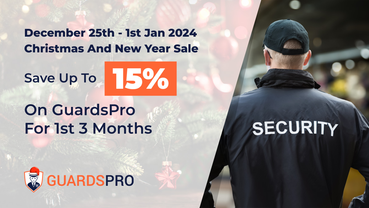 GuardsPro's tweet image. #GuardsPro Announces The Biggest Christmas And New Year Sale!

We're offering 15% off on GuardsPro #SecurityGuardManagementPlatform for 3 months for the very first time. Yeah, that's right. 
Sign up for this limited offer right now: hubs.ly/Q02dD_Dl0