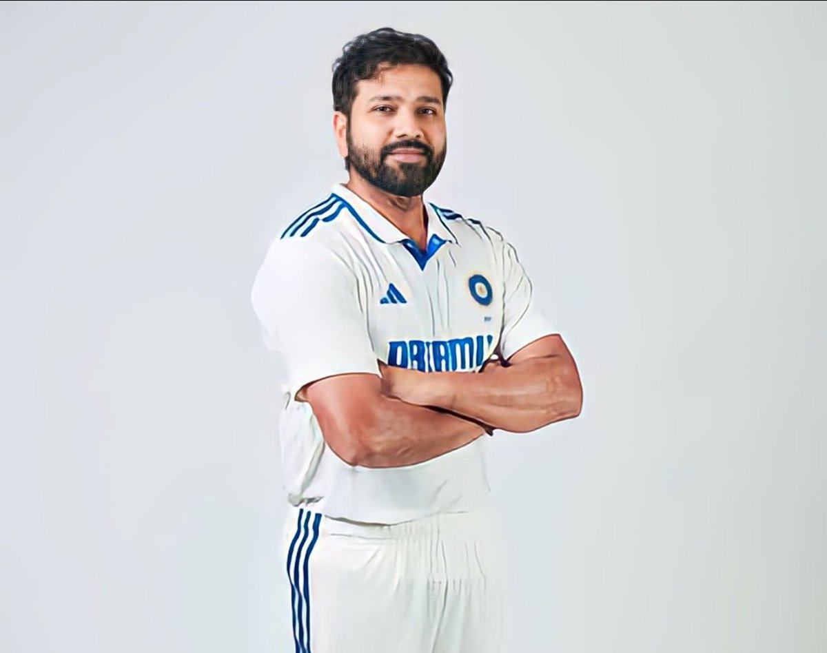 Yerragonda36680's tweet photo. Captain Rohit Sharma in the Photo-shoot ahead of the Test series. #RohitSharma @ImRo45 https://t.co/B8ZtgNtGs1