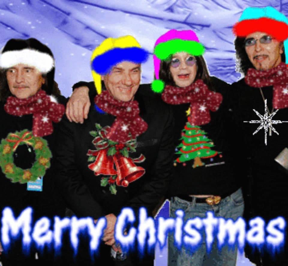 BlackSabbath's tweet photo. Merry #Christmas &amp; Happy #Holidays! https://t.co/iVx6whyOMy