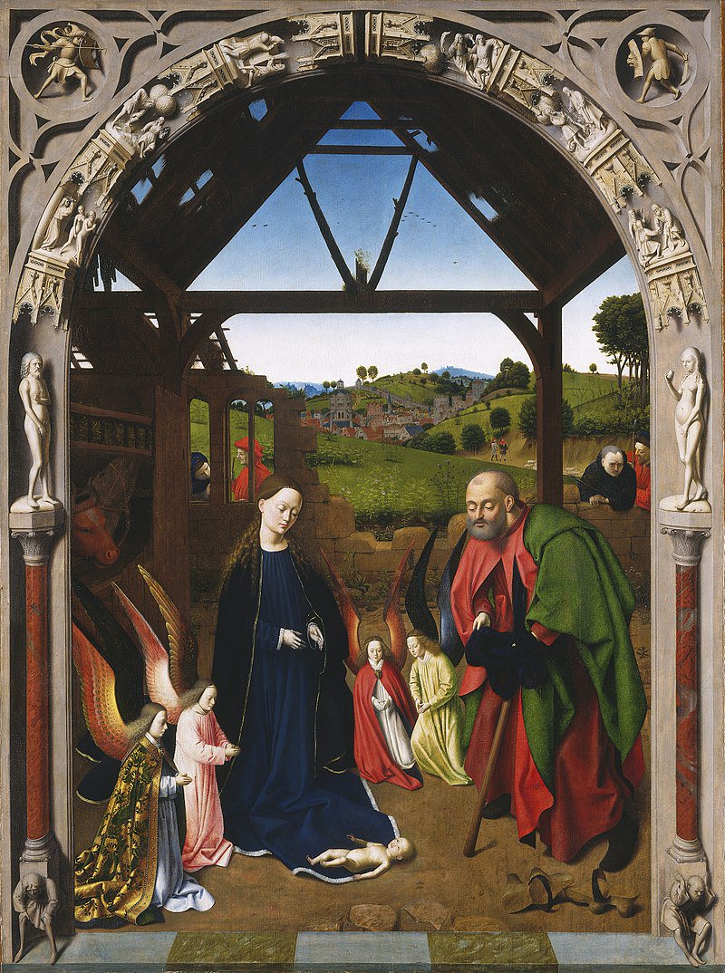 La Natividad (Petrus Christus) #Historia #Arte #SigloXV