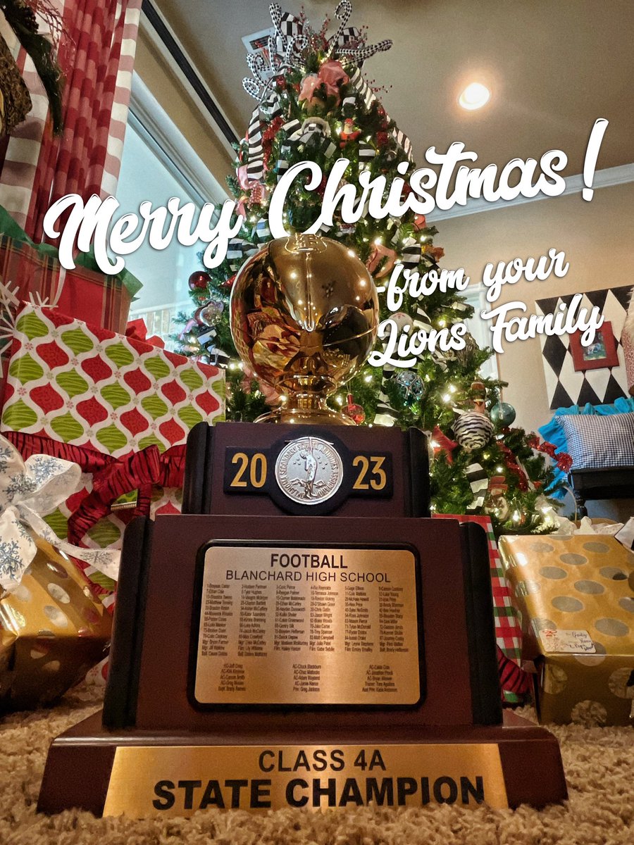 Hope all our Lions have a Merry Christmas and Happy New Year! 🎄🎅