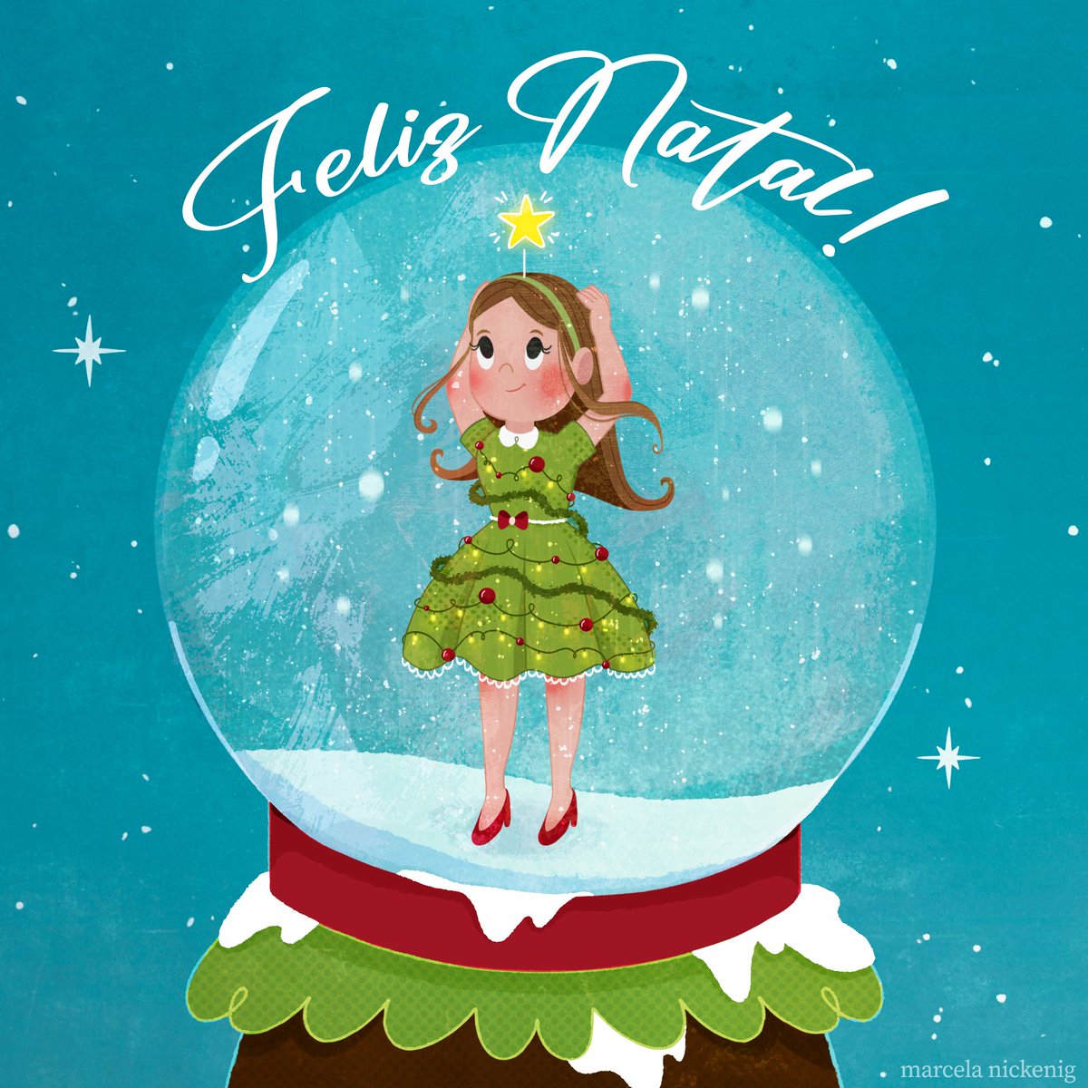Feliz Natal! 🩷🎄✨

#childrenillustration #kidlit #childrensbook #christmas2023 #kidlitart #feliznatal #natal2023 #ilustration