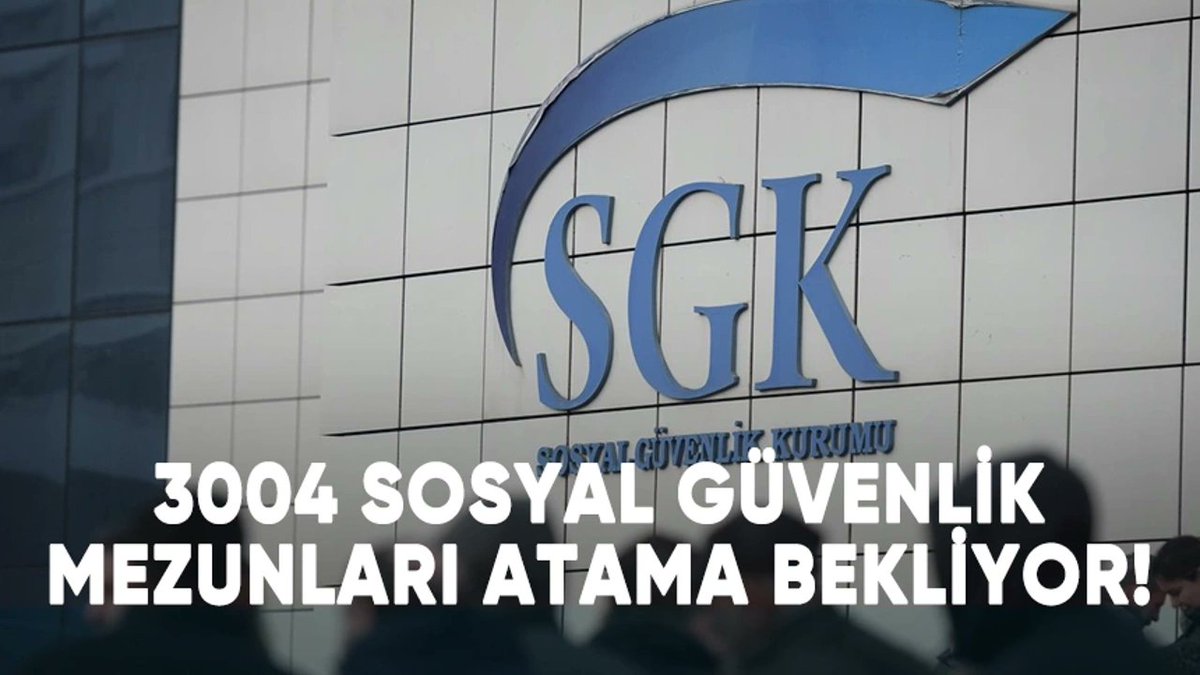 SOSYAL GÜVENLİK MEZUNLARI ATAMA BEKLİYOR , DİĞER KURUMLAR BOL BOL ALIM AÇILIRKEN BİZLER SENELERCE BEKLEMEDEYİZ LÜTFEN SESİMİZİ DUYUN ARTIK !
<a href="/RTErdogan/">Recep Tayyip Erdoğan</a>  <a href="/EmineErdogan/">Emine Erdoğan</a> <a href="/sgksosyalmedya/">SGK</a> <a href="/csgbakanligi/">T.C. Çalışma ve Sosyal Güvenlik Bakanlığı</a> <a href="/isikhanvedat/">Prof. Dr. Vedat Işıkhan</a> <a href="/Akparti/">AK Parti</a> <a href="/dbdevletbahceli/">Devlet Bahçeli</a> <a href="/MhpTbmmGrubu/">MHP TBMM Grubu #MHP</a> <a href="/ErbakanFatih/">Dr. Fatih Erbakan</a> <a href="/rprefahpartisi/">Yeniden Refah Partisi</a>
