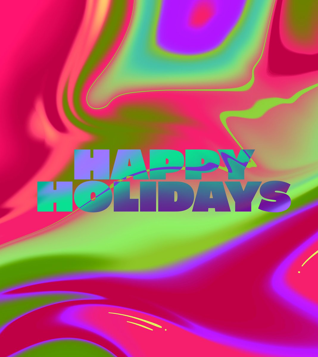 Happy Holidays to all you beautiful souls. I hope this season is colorful and joyful!
