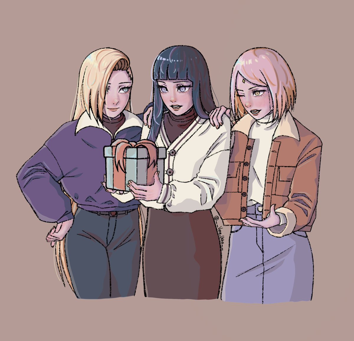 Vaneuchii's tweet photo. #Navidad2023 #ArtistOnTwitter #NARUTO #fanart 
❄️ https://t.co/II4gI9viJE