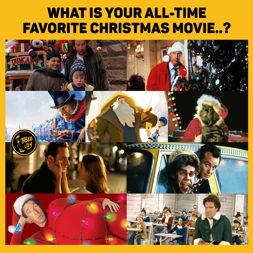 What is your all-time favorite Christmas movie..?

#MerryChristmas #ChristmasMovies