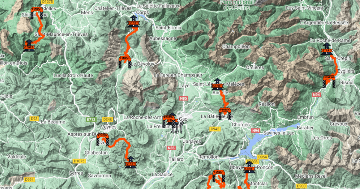 Let's go for the 2K24 Tour ! 

Here the first Google Earth Map of the #WRC season 2024 with #RallyeMonteCarlo ► bit.ly/3K7HwdO 

Always made in <a href="/dim_ISAM/">Dim'It</a> from a long time ago 🙌
