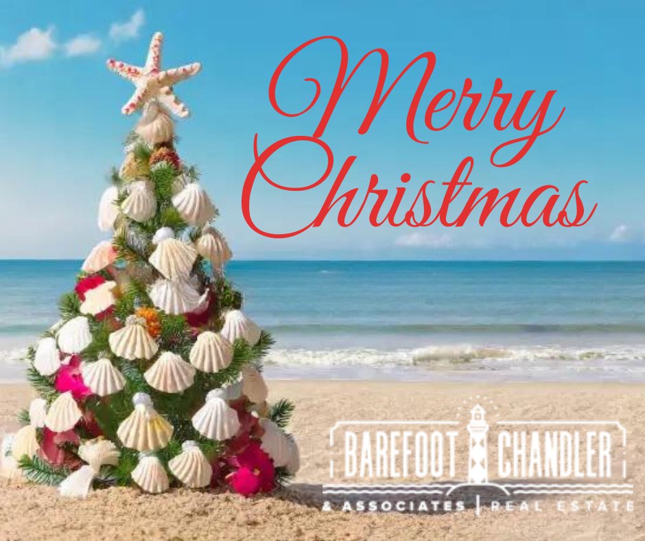 From all of us at Barefoot-Chandler &amp; Associates, we hope you have a Merry Christmas and a fantastic holiday season ahead!
#MerryChristmas #HappyHolidays#FamilyAndFriends #barefootchandlerandassociates #mycrystalcoast