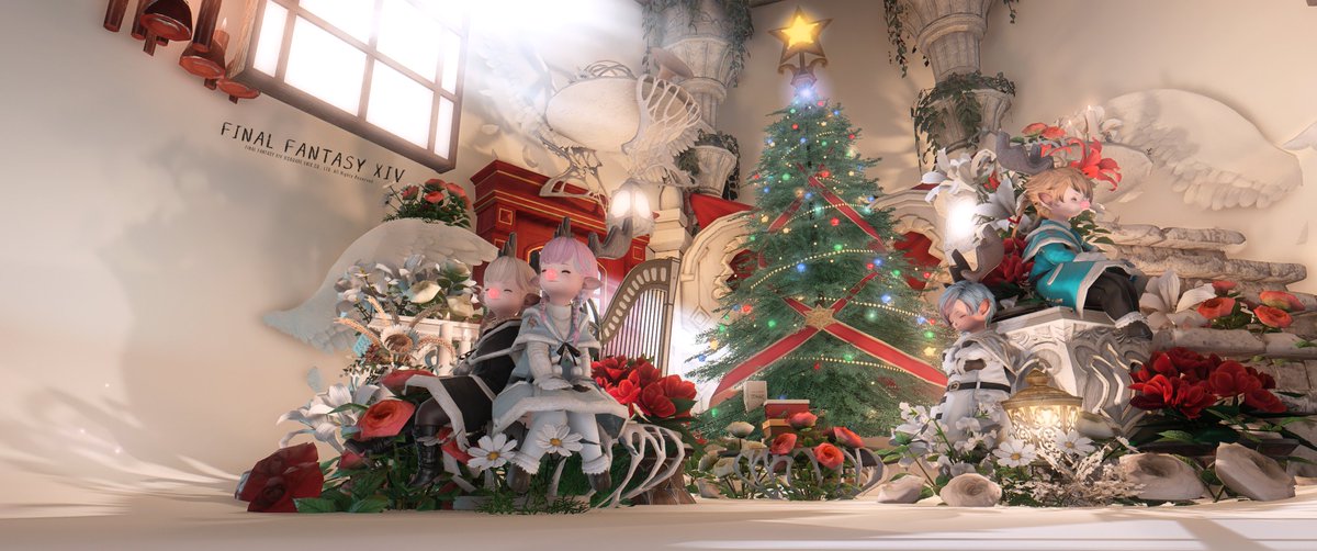 Pkumaneko_XIV's tweet photo. メリクリ!(遅デバフ)
Mana Pandaemonium ミスト・ヴィレッジ 7区 アパルトメント(拡張街) 53号室
#StudioCoffret 『 祝 祭 』 https://t.co/eWsC8x0iw6