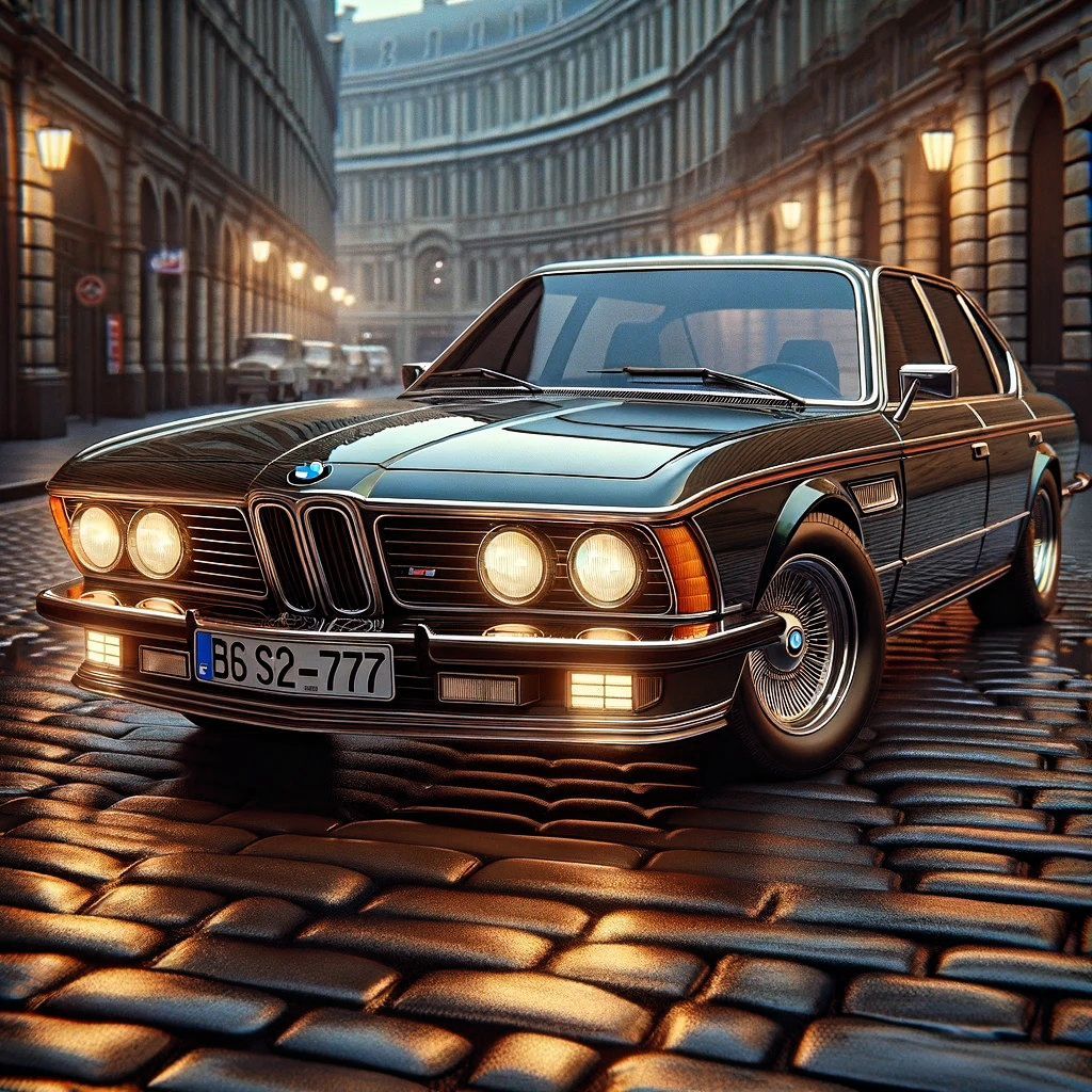 Instagram --> buff.ly/41AqJYk
🌟 Indulging in the luxury of the 1977 BMW 7 Series (E23).

#BMW7Series #LuxuryCars #PhotographyArt #ClassicElegance #aiartdaily #aiart #artificialintelligence #ai #aiartist #dalle3 #newmedia #aiartco
