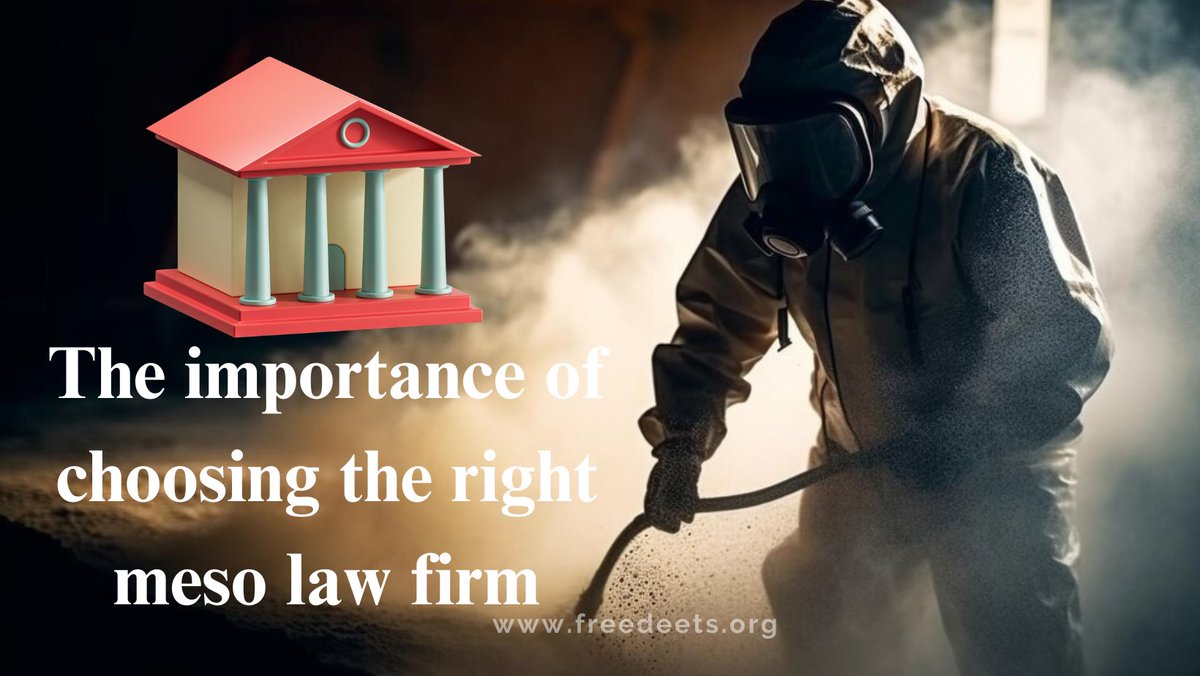 free_deets's tweet photo. The Ultimate Guide to Choosing the Best Meso Law Firm for Your Asbestos-Related Claims
https://t.co/QrfZuYZyc5

#Asbestos #Claims #MesoLawFirm #Mesothelioma #MesotheliomaWorkersCompensation https://t.co/Ms8nvSRLIx