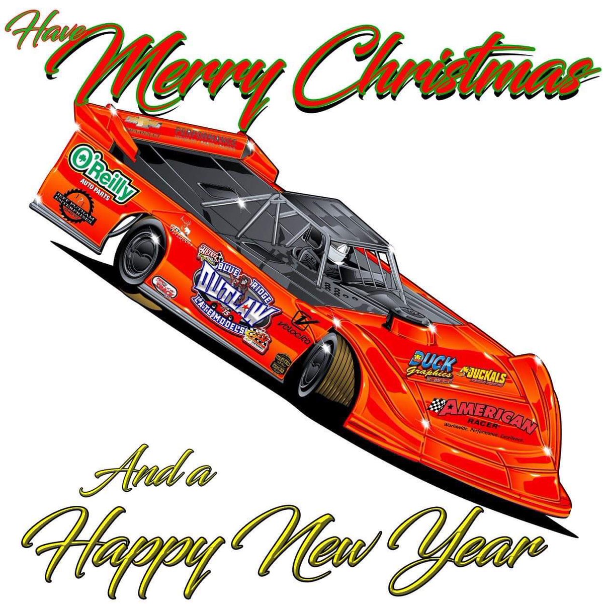 Merry Christmas and Happy New Year from everyone with the Blue Ridge Outlaws! 

#BlueRidgeOutlaws | #ShortTrackSaturdayNight