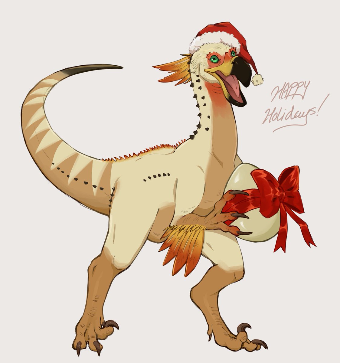 unposture_mov's tweet photo. A Merry Kulu-mas
#mh #mhr #mhw #MonsterHunter #doodle #MerryChristmas #kuluyaku #wyvern #MHRiseサンブレイク https://t.co/sloeBphb4O