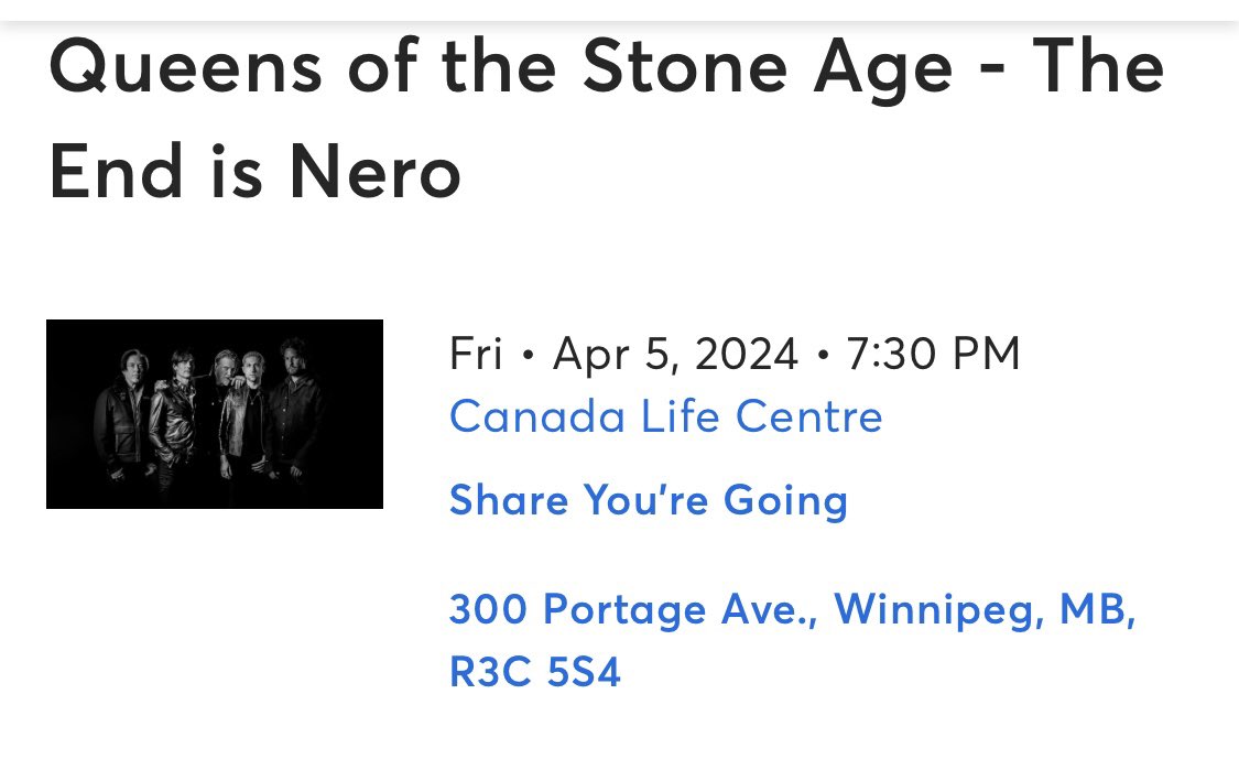 I literally only wanted one thing for Christmas and that was floor tickets to <a href="/qotsa/">QOTSA</a> and to no surprise my bf came through. I am the happiest woman alive right now!