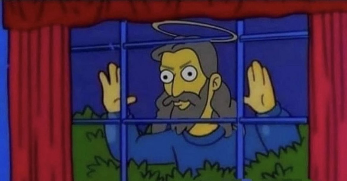Jesús viendo cómo usas la fecha de su nacimiento para beber y descontrolarte: