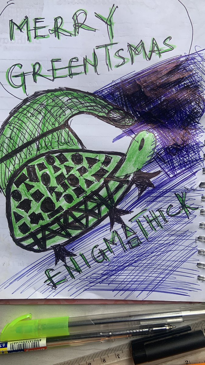 EnigmathickBalo's tweet photo. Merry Greenstmas. https://t.co/vorHGdvUSd