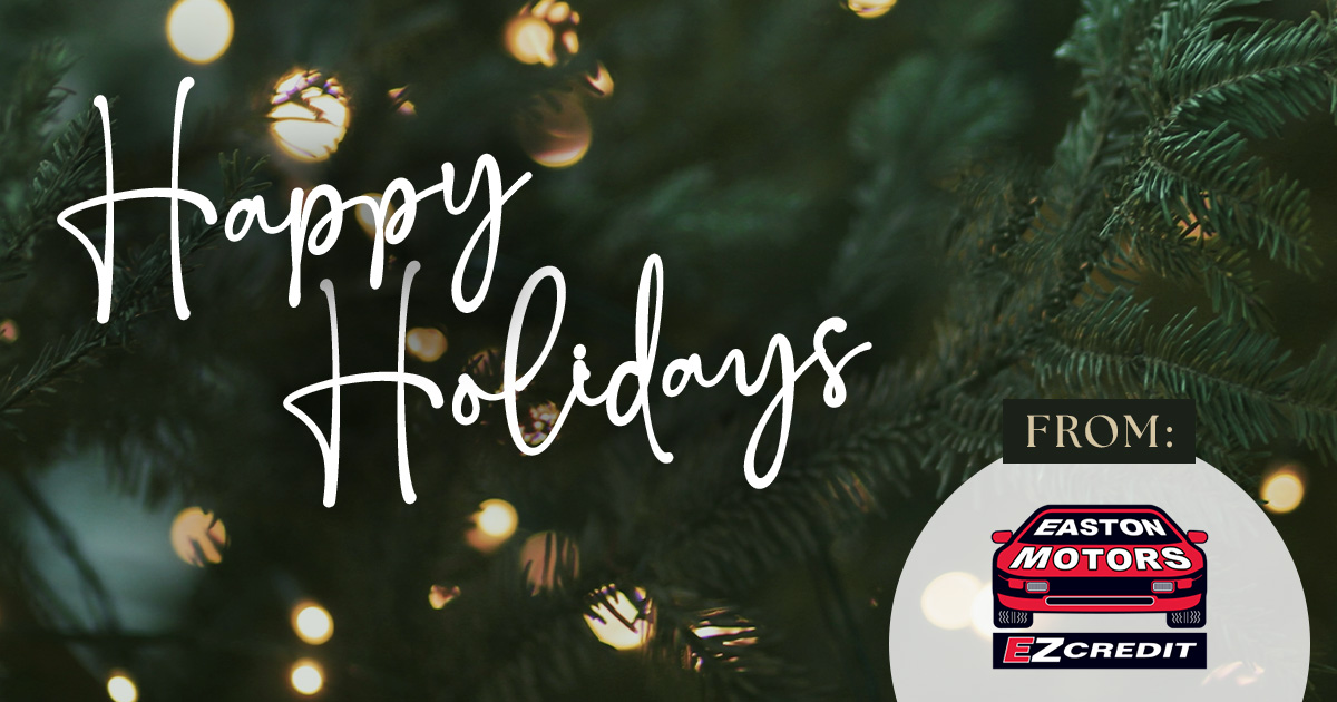EastonMotorsWI's tweet photo. Wishing you a joyful and sparkling holiday season filled with love, laughter, and endless sweet treats! Here's to happy holidays ahead! 🎄✨ #EastonMotors https://t.co/w6mJHe2xIT