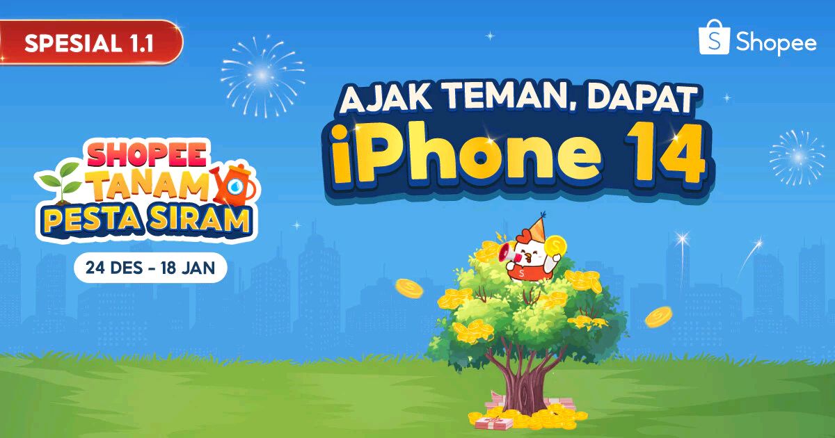 Bantu aku cepat panen s/d 1JT dari Shopee Tanam. Klik di sini, ya >> shp.ee/7e7u77diq9q