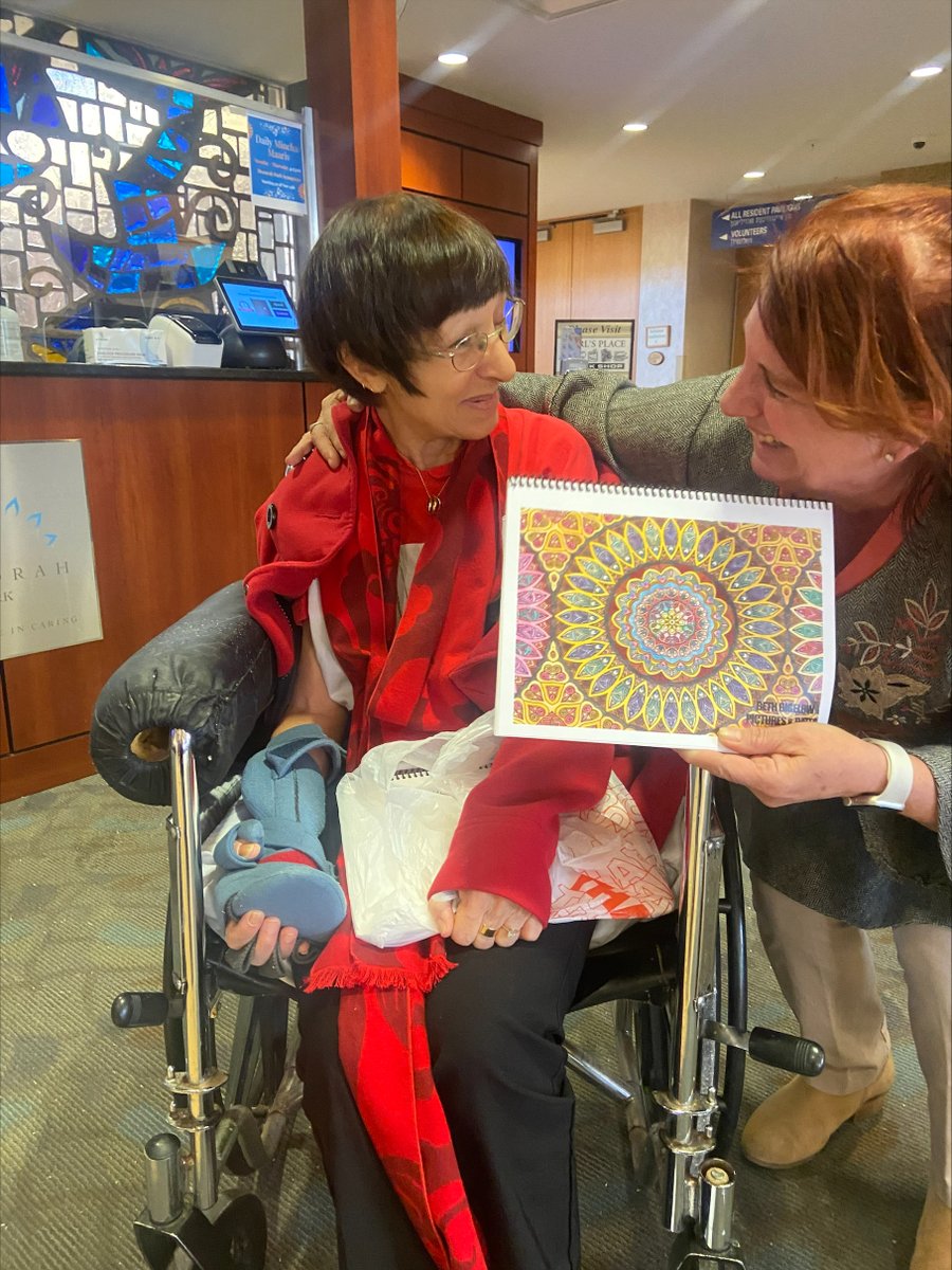 Thank you to Montefiore resident Beth Bigelow for creating 2024 Calendars! 📅🎨The stunning designs and colors inspire us each day of the year! 🥰 #CalendarArt #SeniorArtist #NewYear #SeniorLivingCommunity #SeniorLiving #MenorahPark #ExcellenceInCaring
